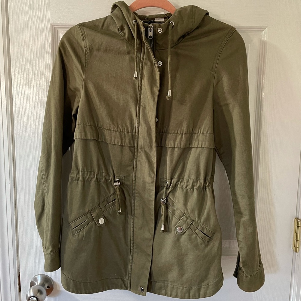 H&M Olive Utility jacket